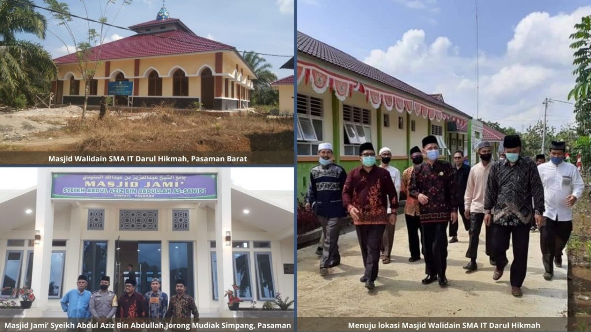 BPW Ar Risalah Resmikan 2 Masjid di Pasaman