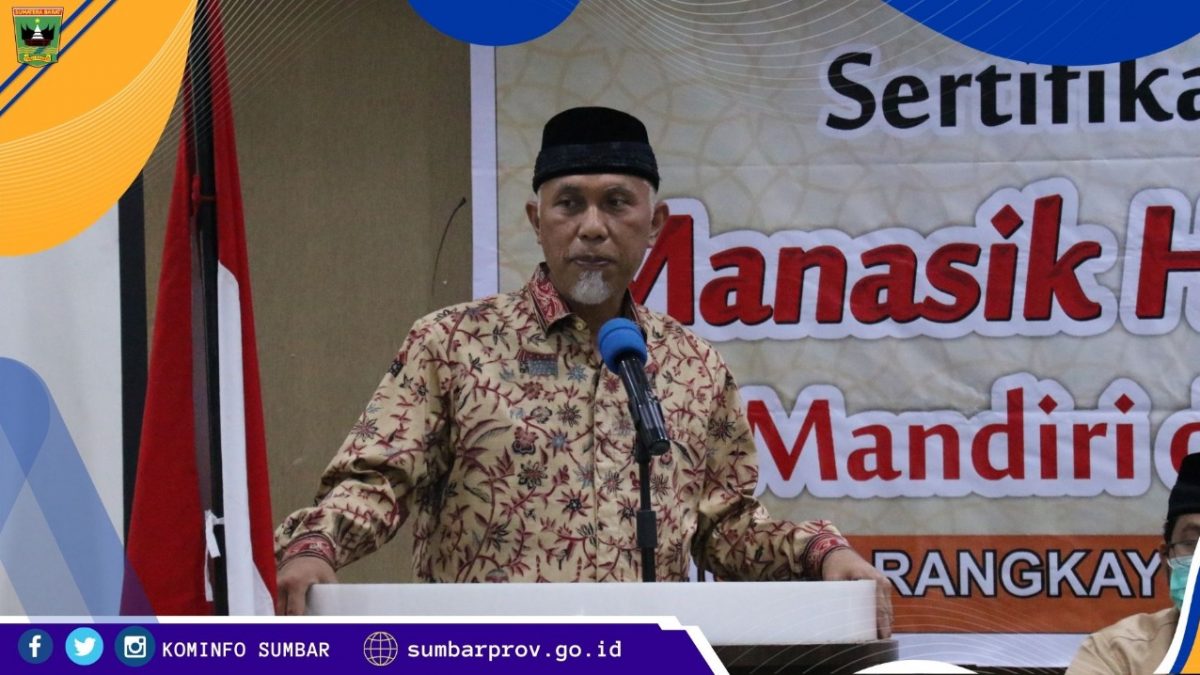 Gubernur Mahyeldi Sebut Sumbar Daerah Resiko Rendah Covid-19