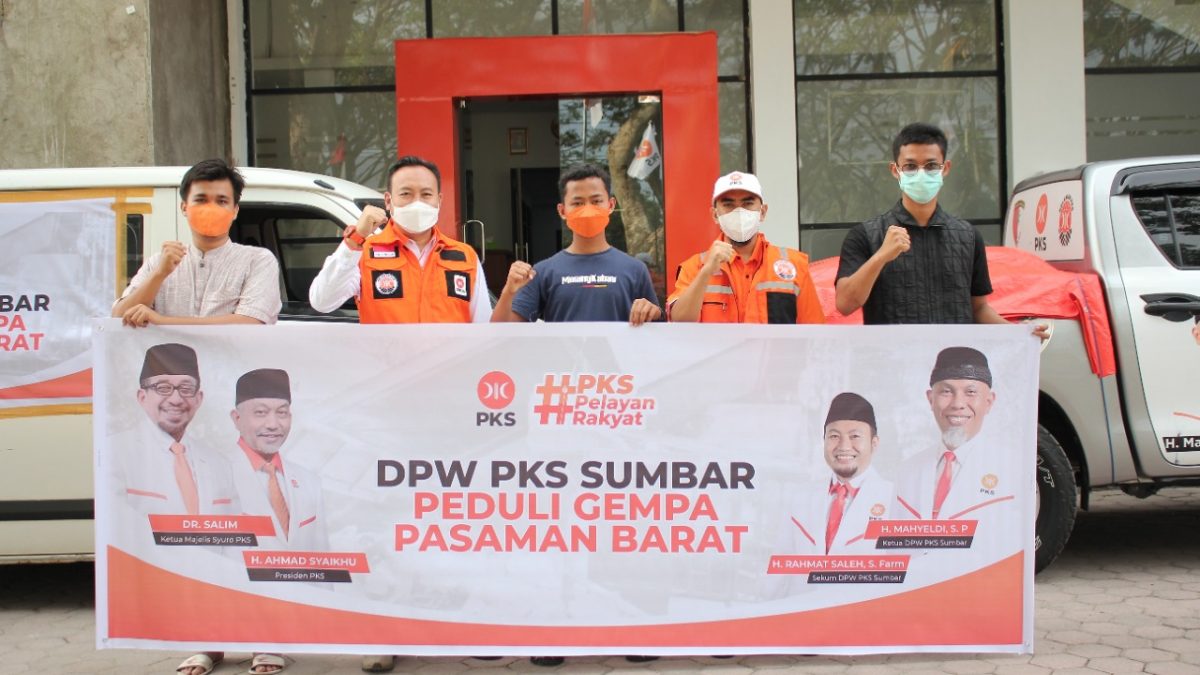 Lagi, PKS Sumbar Kirim Relawan dan Bantuan ke Pasaman Barat