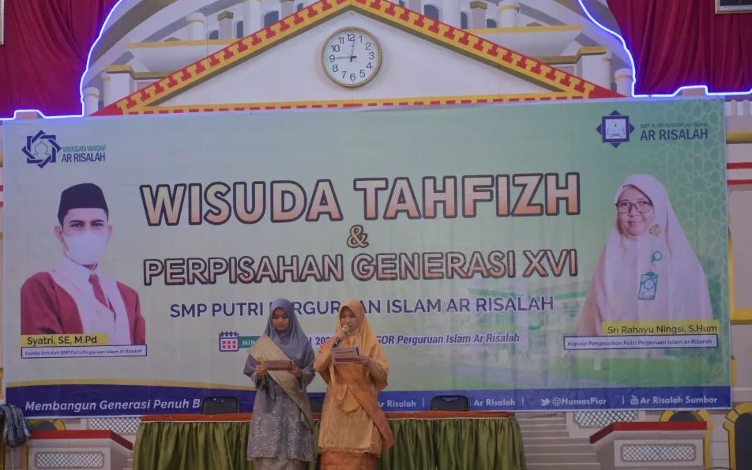 Hari ke-2 Gelar Wisuda Tahfizh, Ar-Risalah Padang Munculkan 170 Lagi Calon Generasi Qurani