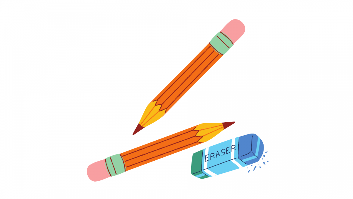 Pensil dan Penghapus