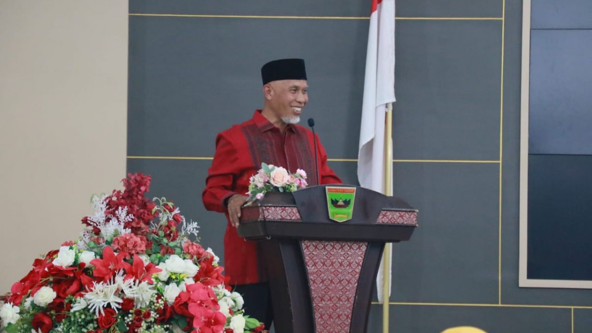 Gubernur Sumbar Penuhi Dua Permintaan Paskibraka di Resepsi HUT RI ke-77