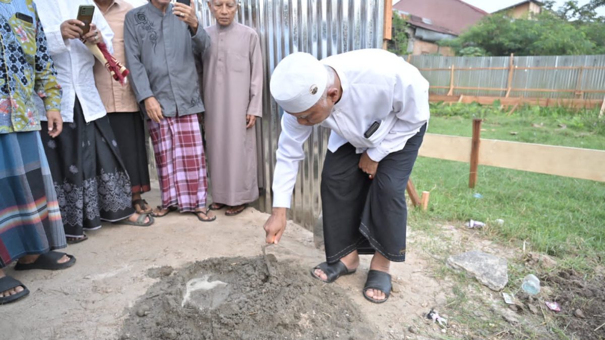 Peletakan Batu Pertama TPQ/MDA Masjid Nurul Istiqlal, Gubernur Mahyeldi : Wadah Membentuk Generasi Qurani