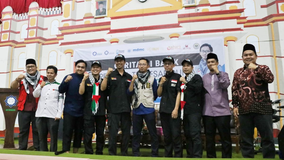 Siswa PIAR Peduli Palestina, Dihadiri Ustaz Husein Gaza, Kumpulkan Donasi Puluhan Juta