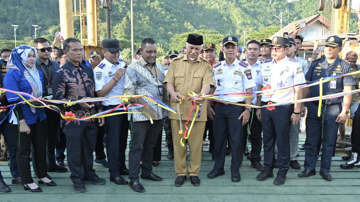 Gubernur Mahyeldi Resmikan KMP Wira Sameiri, Rute Padang ke Mentawai Kini Bisa Diakses Tiap Hari