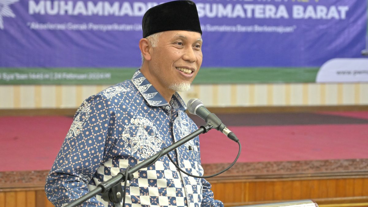 Hadiri Muspimwil ke-1 Muhammadiyah Sumbar, Ini Harapan Mahyeldi..