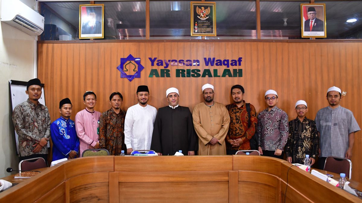 MAS Ar Risalah Terima Kunjungan 2 Syekh Al Azhar Mesir