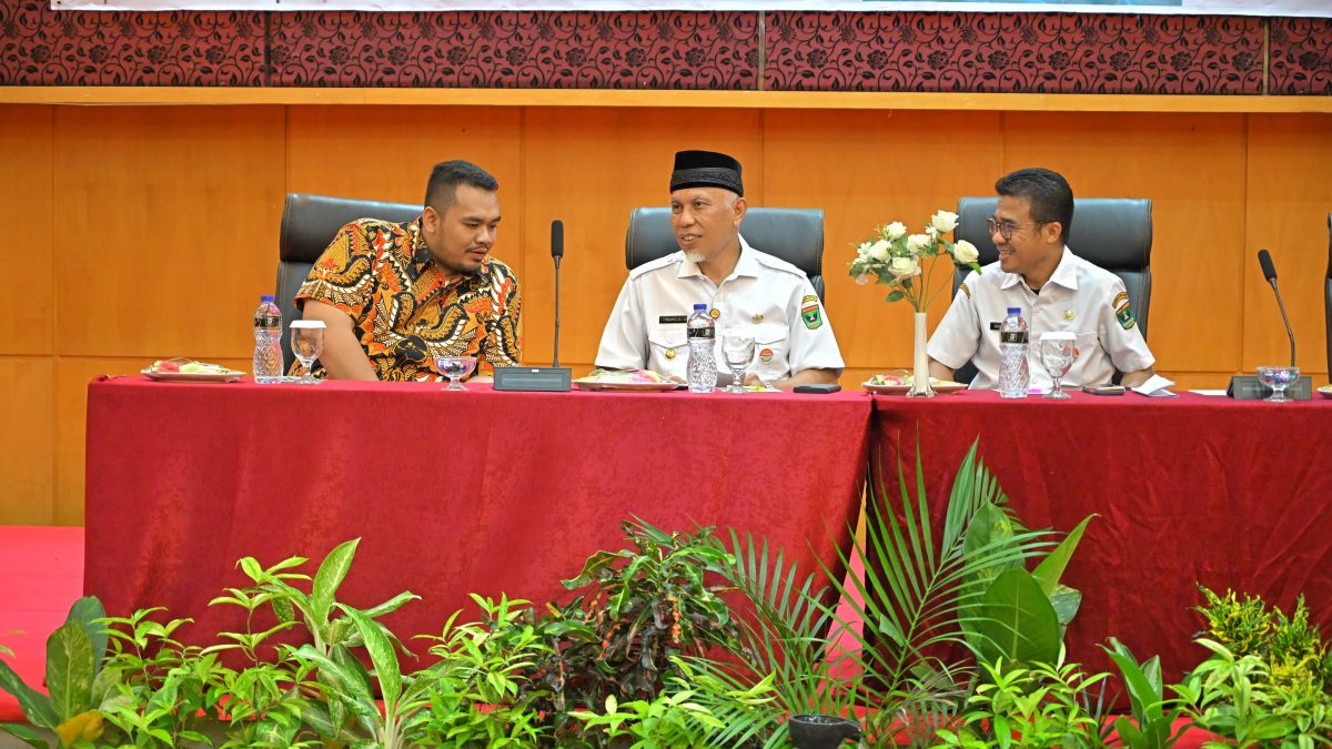 Sosialisasi Perizinan Berbasis Risiko, Gubernur Mahyeldi Berharap Pelaku UMKM Makin Eksis