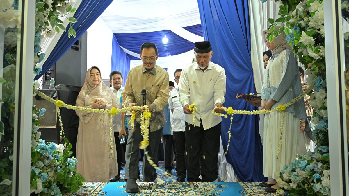 Gubernur Mahyeldi Sambut Baik Kehadiran Tazkia Cabang Padang sebagai Opsi Layanan Haji-Umrah bagi Warga Sumbar