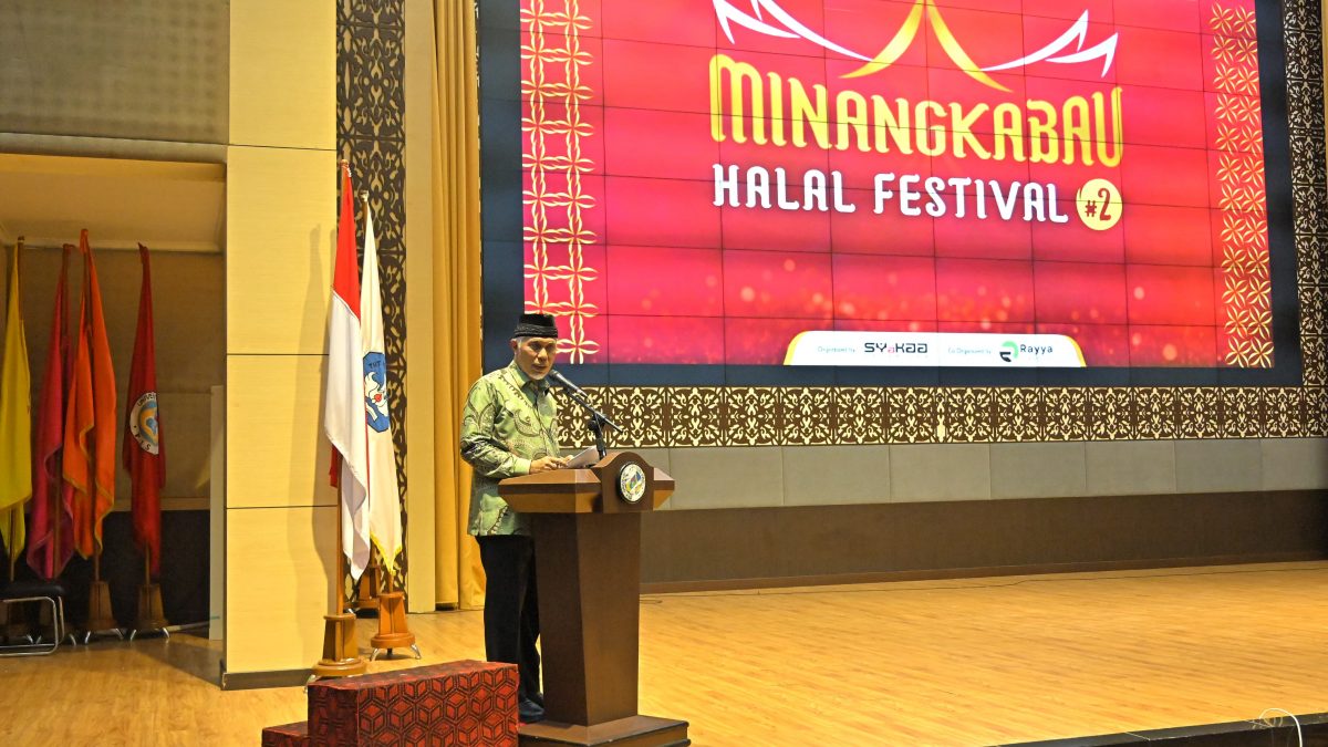 Buka Minangkabau Halal Festival 2, Gubernur Mahyeldi Yakin Iklim Industri Halal di Sumbar Semakin Kuat