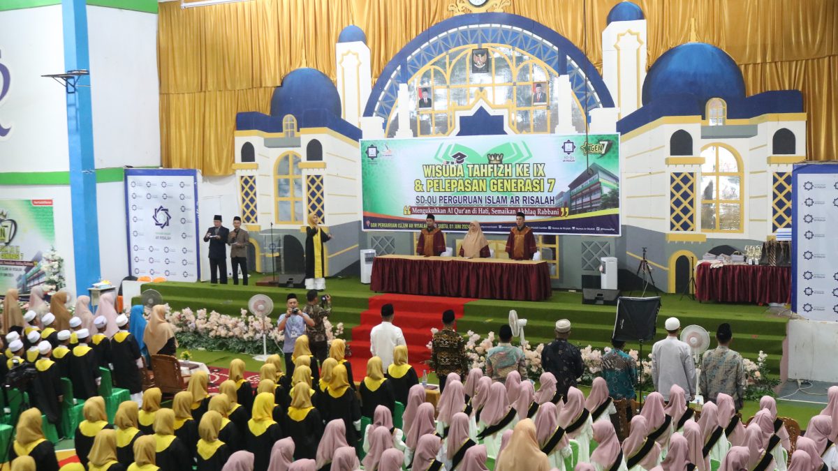 351 Siswa SD-Qu Ar Risalah Padang Ikuti Wisuda Tahfiz