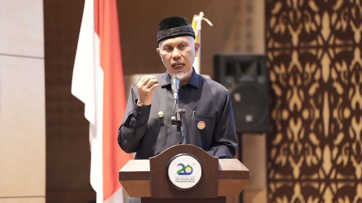 Ar Risalah Gelar Seminar Internasional, Gubernur Mahyeldi Paparkan Manfaat Waqaf untuk Kepentingan Masyarakat