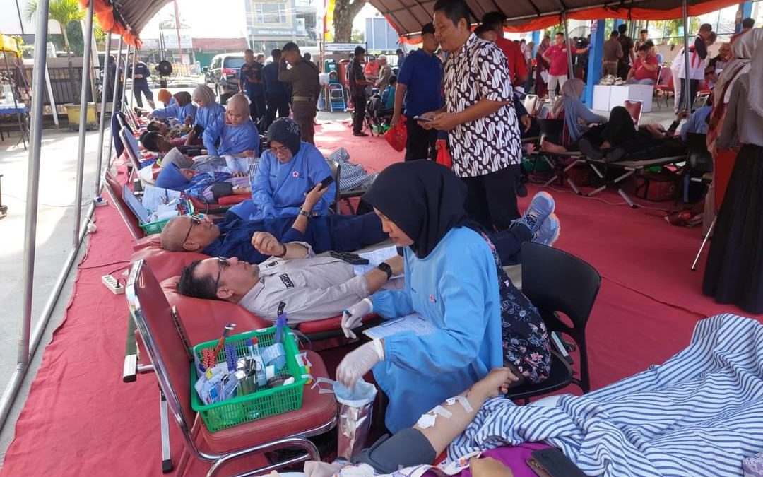 Donor Darah Meriahkan HUT Kota Padang ke-355