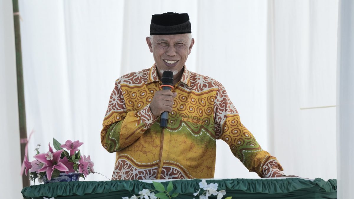 Tak Hanya Fisik, Gubernur Mahyeldi Berharap Masjid di Sumbar Makmur Secara Fungsi